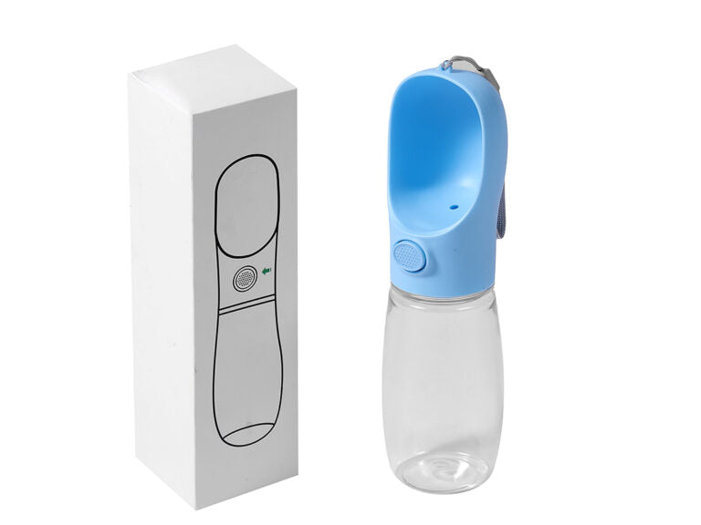 Botella de Agua Portátil para Mascotas – Dispensador Integrado