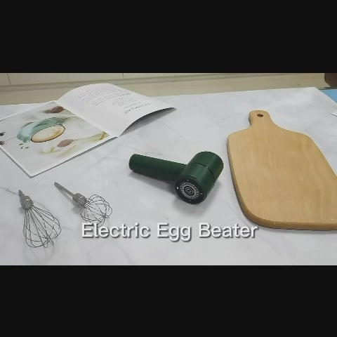 Batidora Eléctrica de Mano Inalámbrica – 3 Accesorios Intercambiables